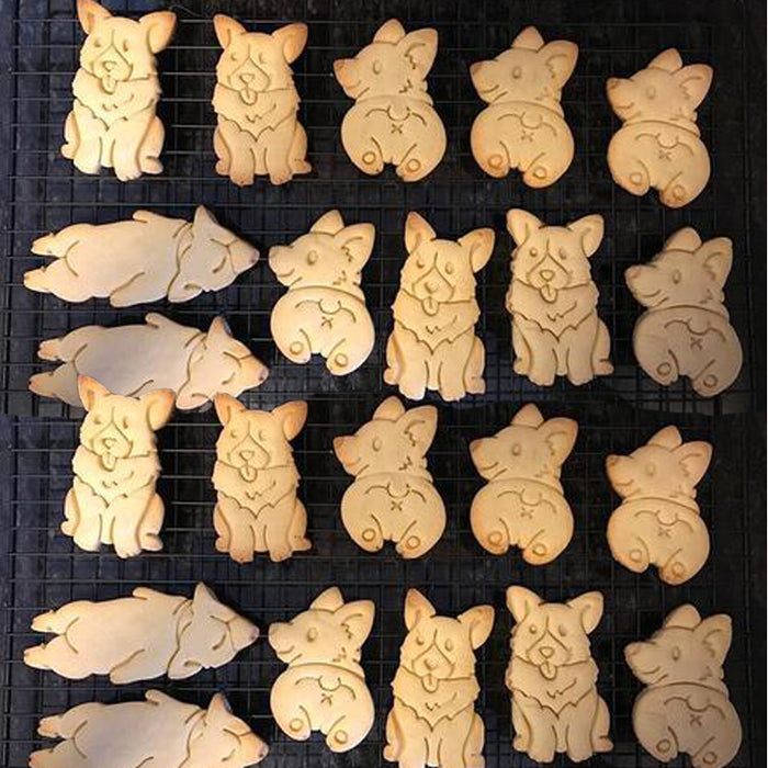 3pcs Set Cute Corgi Molds