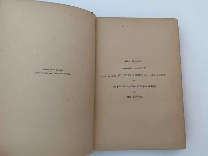 Antique Book, The Light of Asia; or The Great Renunciation, 1880 at Duckwells