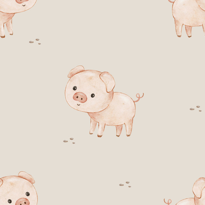 Piglet Ecru - Family Fabrics B.V.