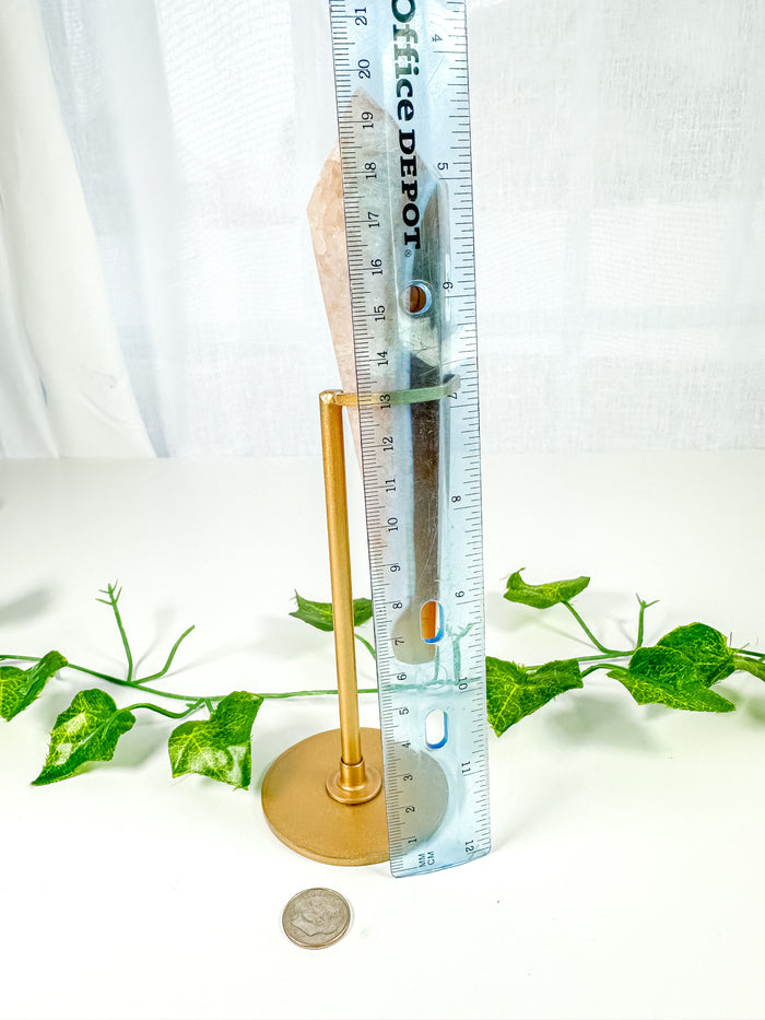 Carnelian Wand on Stand (56C)