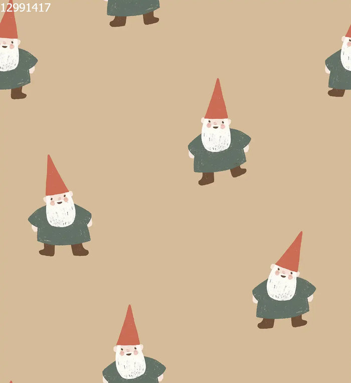 Christmas Gnome Small Toffee - Family Fabrics B.V.