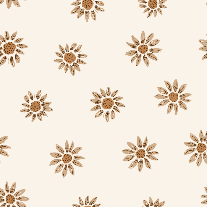 Dried Sunflowers - Family Fabrics B.V.