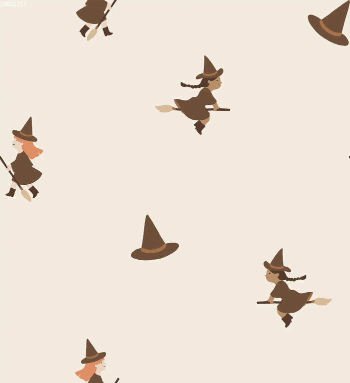 Flying Witches Brown - Family Fabrics B.V.