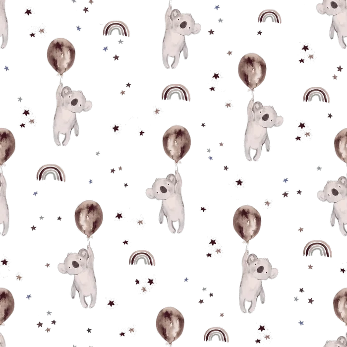 Koalas Ballon Brown - Family Fabrics B.V.