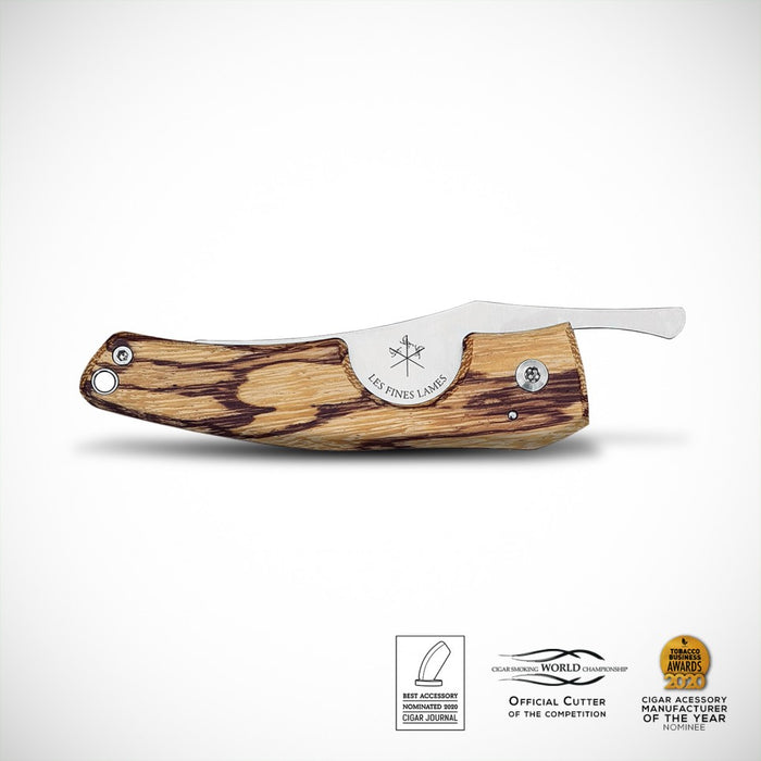 Les Fines Lame Cigar Knife Marblewood