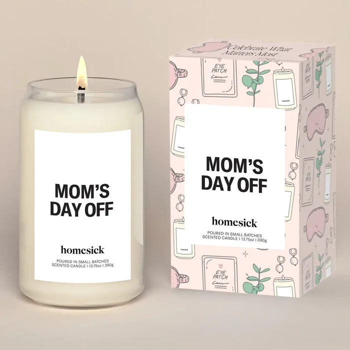 Mom's Day Off Candle Gift Non-Toxic Soy Candles
