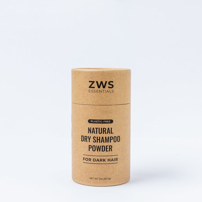 ZWS Essentials Dark Hair Natural Dry Shampoo Powder – Light & Dark Hair