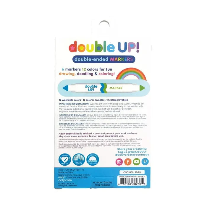 Ooly – Double Up! Double-Ended Markers