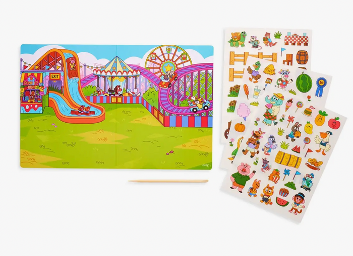 Ooly Set The Scene Transfer Sticker Magic-Multiple Styles!