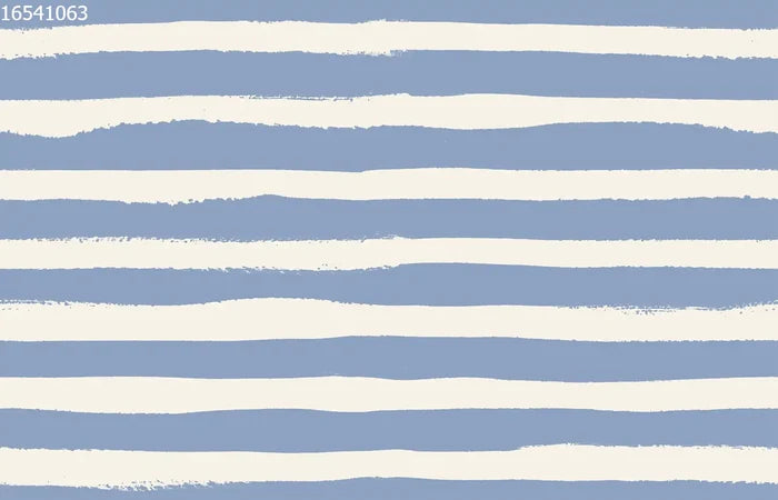 Painted Stripe Medium Blue - Family Fabrics B.V.