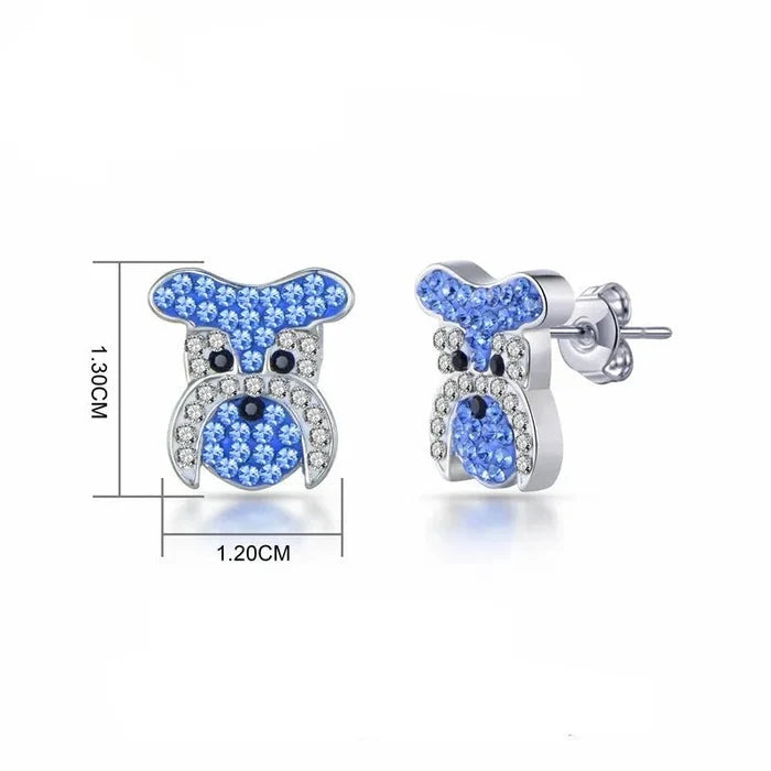 Schnauzer Stud Earrings