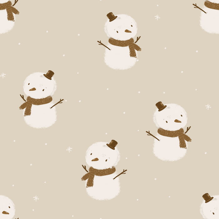 Snowman-brown - Family Fabrics B.V.
