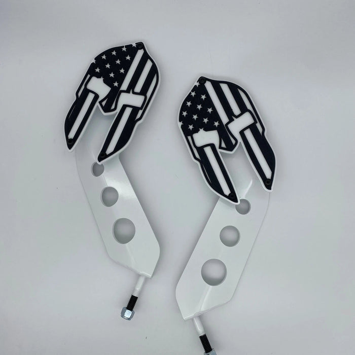 Spartan Gladiator hinge mount side mirrors for Wrangler & Gladiator PPE Offroad