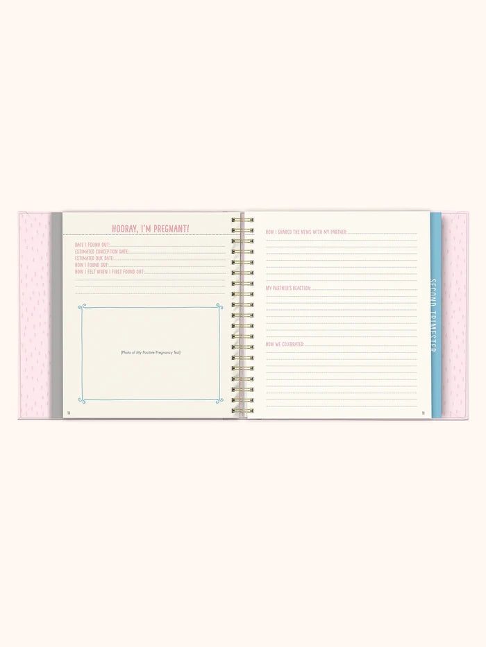 Studio Oh! Bump for Joy: A Pregnancy Journal in Pink