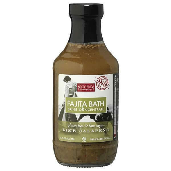Sweetwater Spice Company Lime Jalapeno Fajita Bath Brine Concentrate 16 oz.