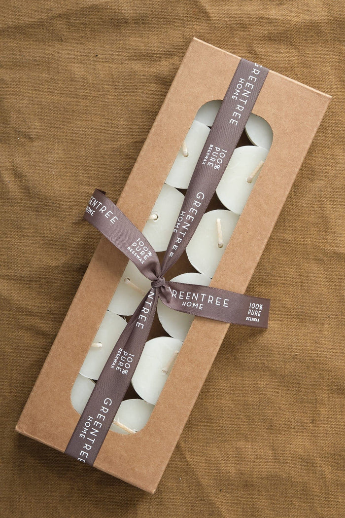 Greentree Home Home Candles Tea Light Candles Cream