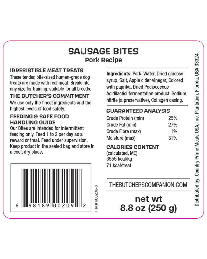 The Butcher's Companion Dog Bites - Dog.Dog.Cat.