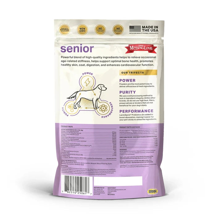 The Missing Link Original Senior Formula 1 LB - Dog.Dog.Cat.
