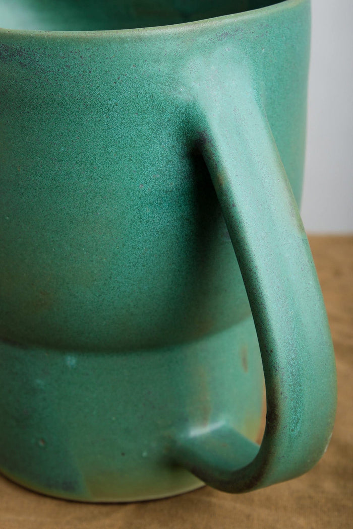 Kati Von Lehman Home Kitchen Pitchers Water Pitcher in Emerald Emerald / 7" H X 6.5" Dia