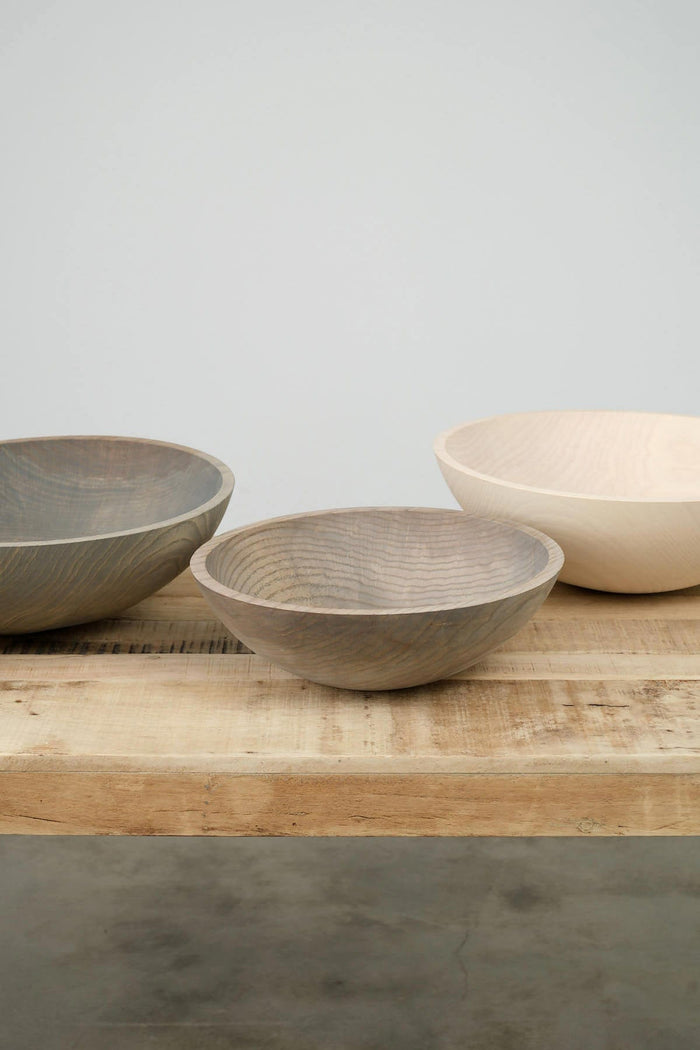 Farmhouse Pottery Home Kitchen Serving 15" Crafted Wooden Bowl