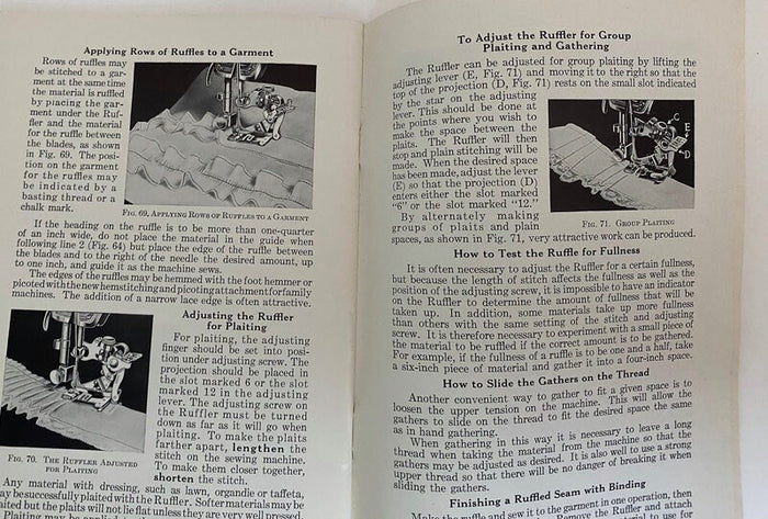 1938 Singer Sewing Library, Short Cuts to Home Sewing at Duckwells