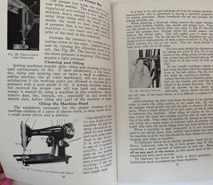 1938 Singer Sewing Library, Short Cuts to Home Sewing at Duckwells