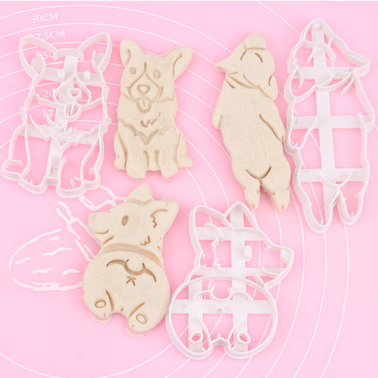 3pcs Set Cute Corgi Molds