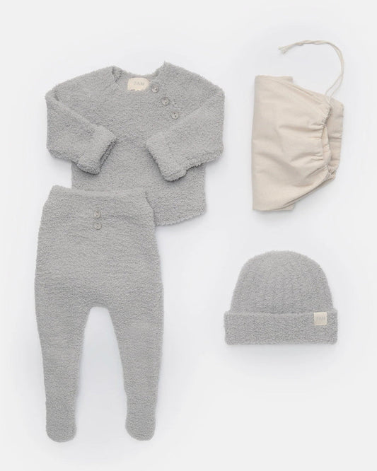 7am Enfant Fuzzy Infant Set-Multiple Colors!
