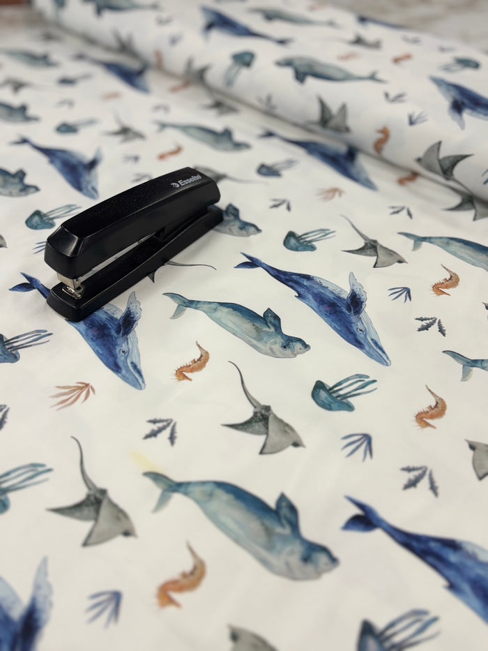 Deep Sea Life Jersey - 7 Meter - Family Fabrics B.V.
