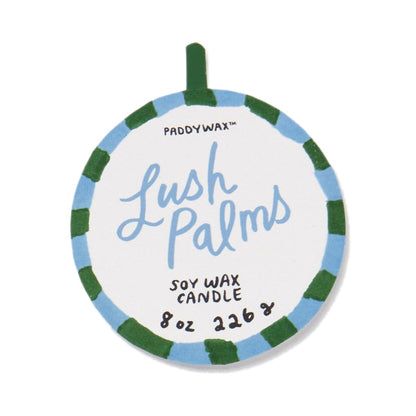 A Dopo 8oz Candle - Lush Palms