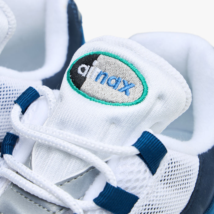 Nike Air Max 95 OG White / Emerald Green - Lake Blue