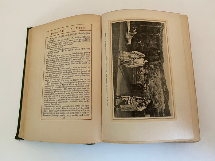 Antique Book, Ben-Hur, The Players Edition, by Lew. Wallace 1904 at Duckwells