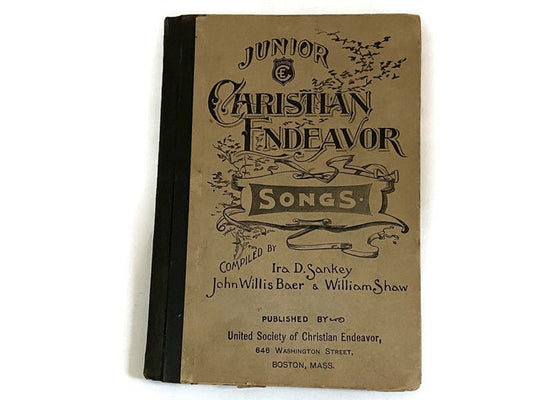 Antique Gospel Hymnal, Junior Christian Endeavor Songs at Duckwells