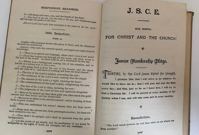 Antique Gospel Hymnal, Junior Christian Endeavor Songs at Duckwells