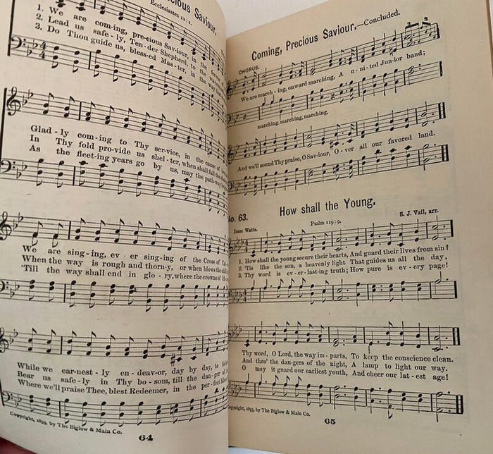 Antique Gospel Hymnal, Junior Christian Endeavor Songs at Duckwells