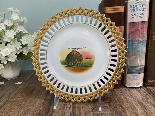 Antique Hampton Beach, NH Souvenir Dish at Duckwells