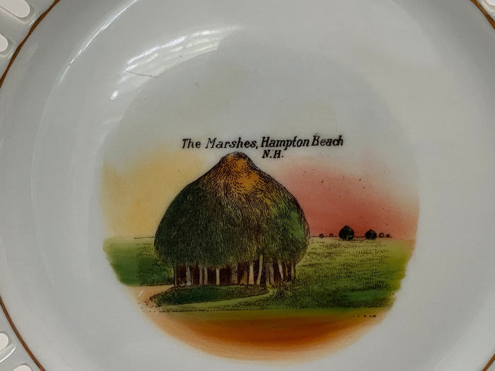 Antique Hampton Beach, NH Souvenir Dish at Duckwells