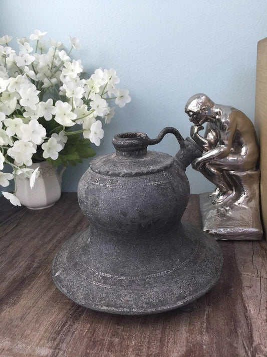 Antique Oil Lamp Base at Duckwells