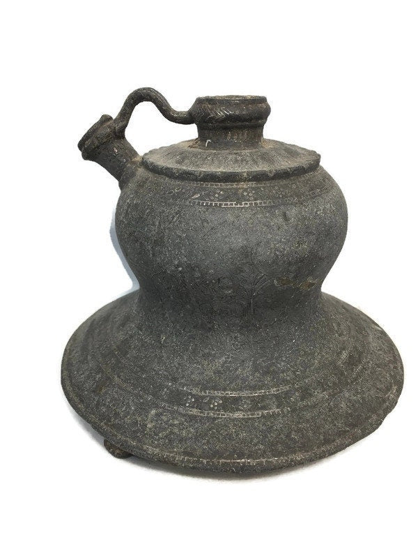 Antique Oil Lamp Base at Duckwells