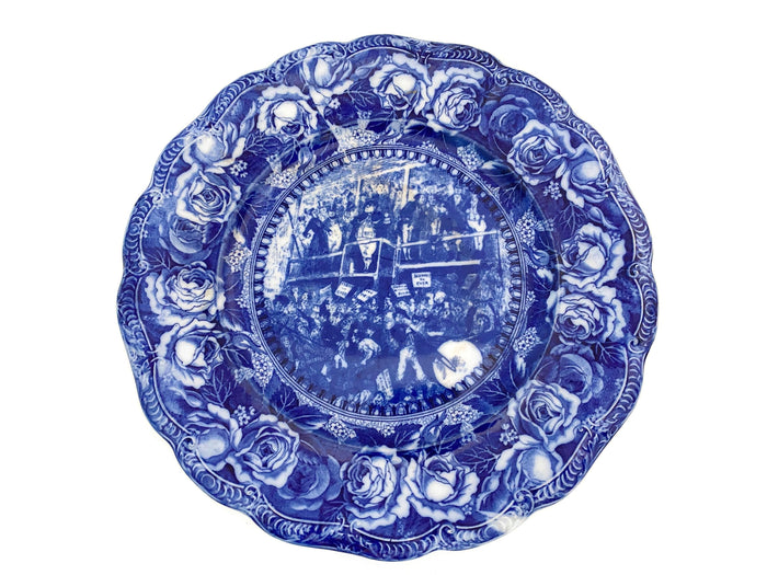 Antique Ridgways Pickwick Plate at Duckwells