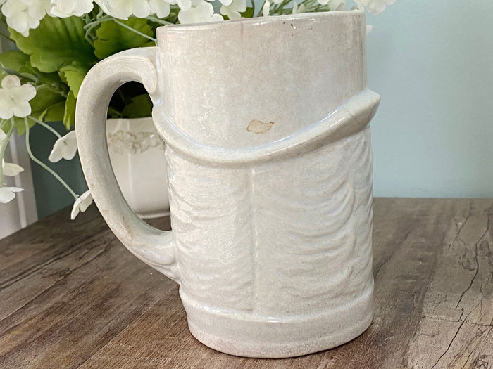 Antique Stoneware Man with Monocle Mug at Duckwells