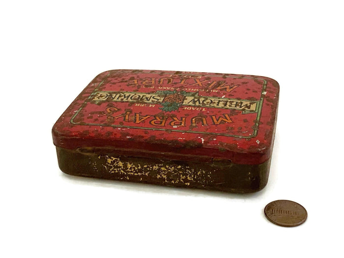Antique Tobacco Tin Murray's Belfast Ireland at Duckwells