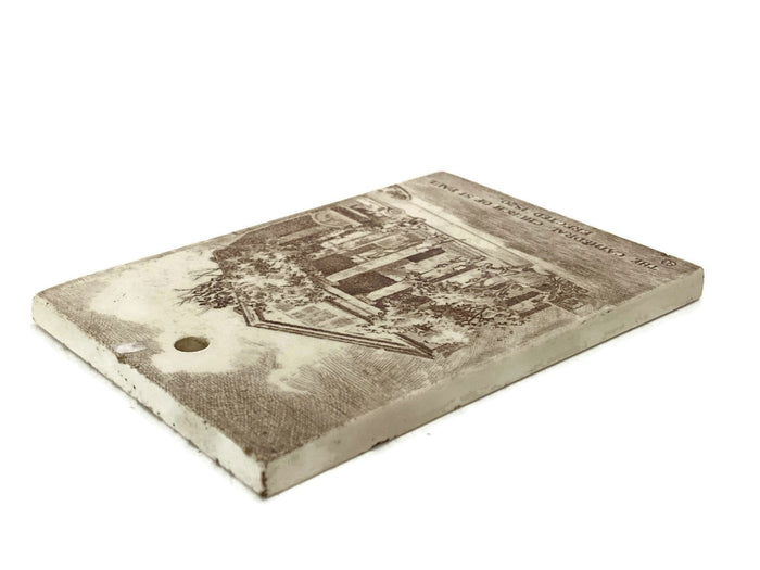 Antique Wedgwood Boston Calendar Tile at Duckwells
