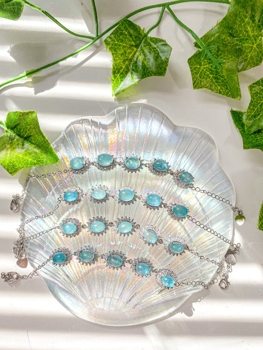 Aquamarine Tiffany Bracelet