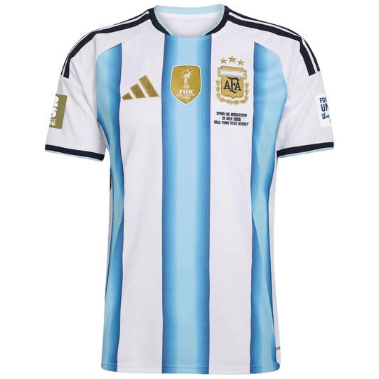 Argentina Home Player Version Jersey World Cup 2026 - Final Match(With Patches)