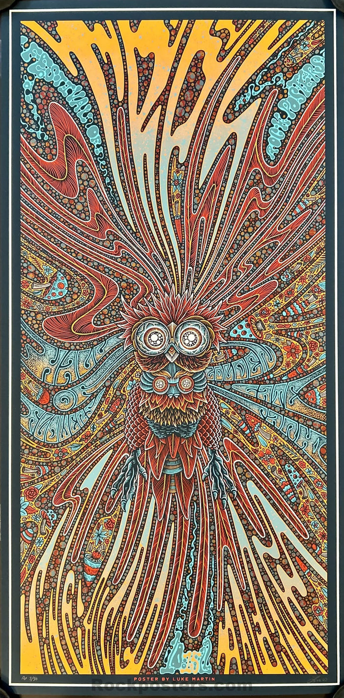 AUCTION - The Rock Poster Society - TRPS '22 - Luke Martin - Artist Proof Silkscreen - Mint