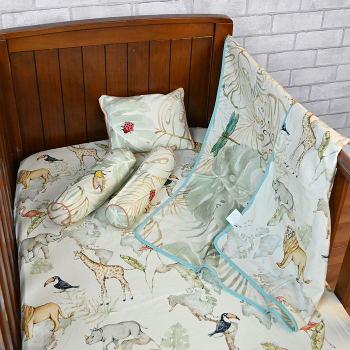 Baby It’s A Wild World - Crib Set of 4 (0-3 Years)
