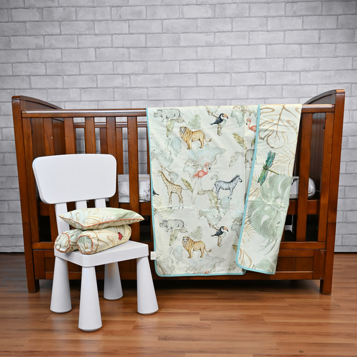 Baby It’s A Wild World - Crib Set of 4 (0-3 Years)