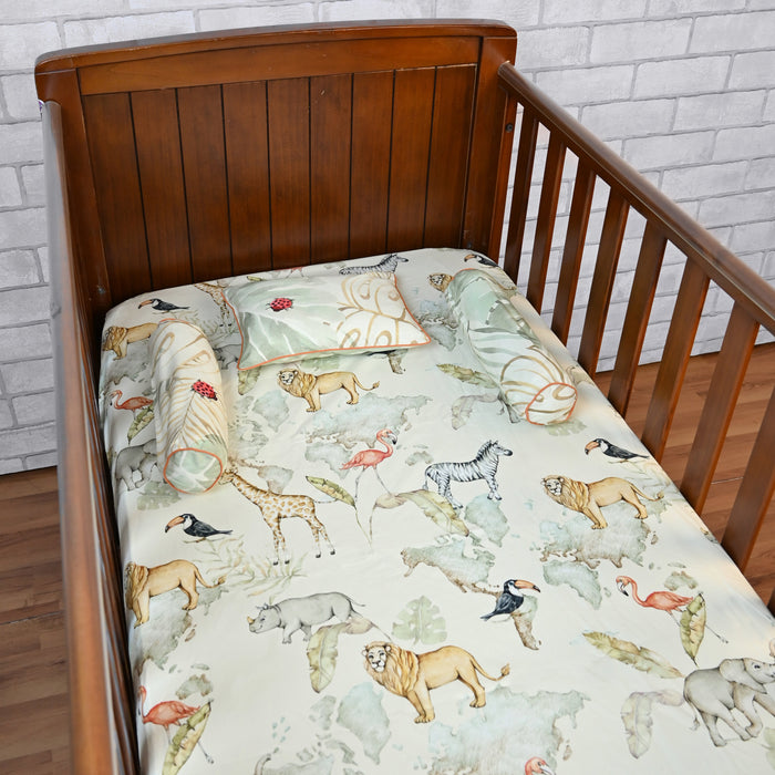 Baby It’s A Wild World - Crib Set of 4 (0-3 Years)