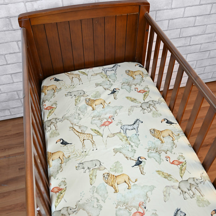 Baby It’s A Wild World - Crib Set of 4 (0-3 Years)